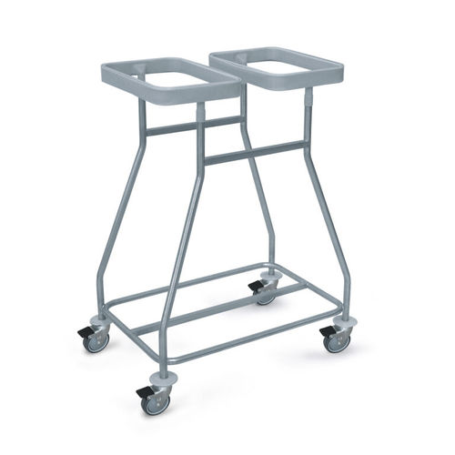 Carrello portabiancheria per sacchi sporchi - 20003 00006 - Belintra - per sacchi puliti / medico / portarifiuti