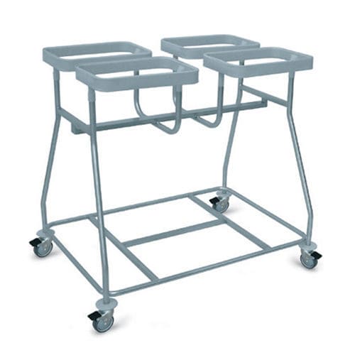 Carrello portabiancheria per sacchi sporchi - 20003 00008    - Belintra - per sacchi puliti / medico / portarifiuti