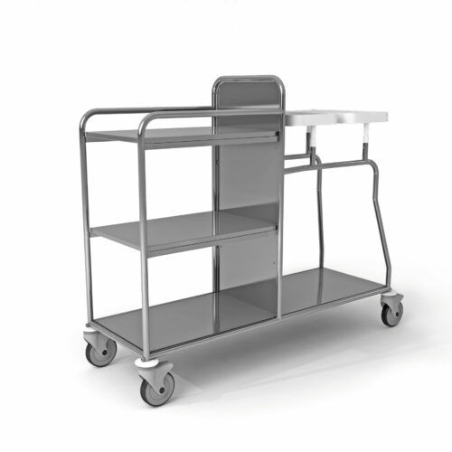 Carrello portabiancheria per sacchi sporchi - 20003 00369 - Belintra - per sacchi puliti / ospedaliero / da trasporto