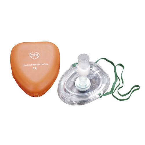 Maschera per rianimazione per respirazione bocca a bocca - CP-66240 - Besmed Health Business  - per RCP / senza lattice / in PVC