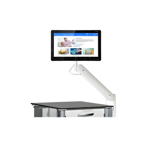 Braccio di supporto per terminale multimediale - ConnectedCare GmbH - comodino