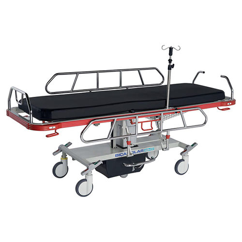 Barella con carrello di emergenza - M2M 400 0 0 - Bıçakcılar - per convalescenza / per terapia intensiva / per traumatologia