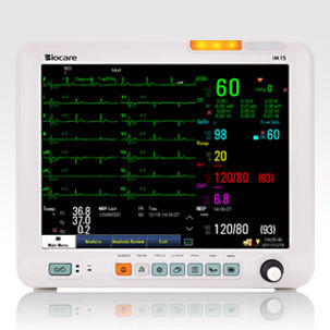 Monitor multiparametrico compatto - iM 15 - Biocare   - ECG / SpO2 / PNI
