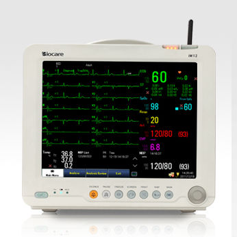Monitor multiparametrico compatto - iM 12 - Biocare   - ECG / PNI / Oxy-CRG