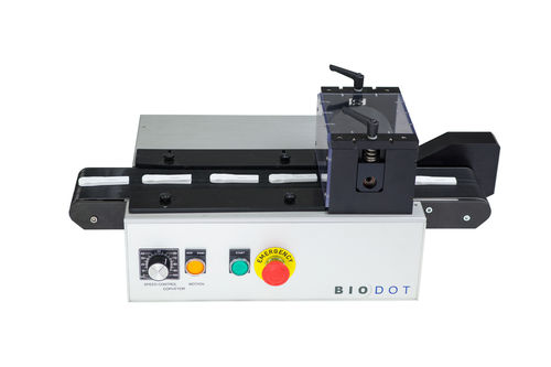 Trasportatore a rulli - AR3000  - BioDot - per laboratori / semiautomatico