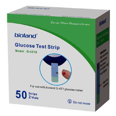 Striscia analitica del diabete - G-423BS - Bioland Technology - della glicemia / di sangue / striscia reattiva