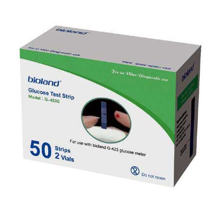 Striscia analitica del diabete - G-423S - Bioland Technology - della glicemia / di sangue / striscia reattiva