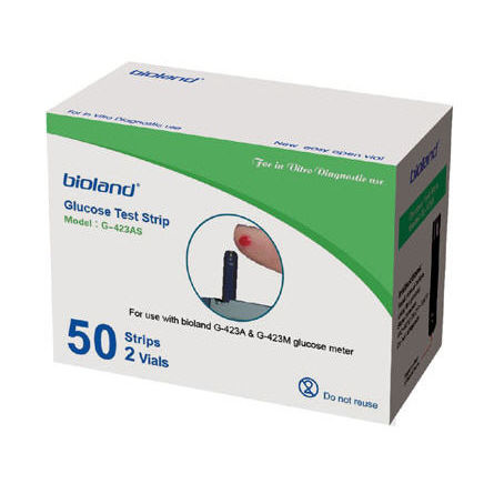 Striscia analitica del diabete - G-423AS - Bioland Technology - della glicemia / di sangue / striscia reattiva