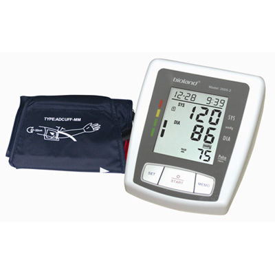 Sfigmomanometro elettronico automatico - 2005-2 - Bioland Technology - oscillometrico / con bracciale integrato / 50x2