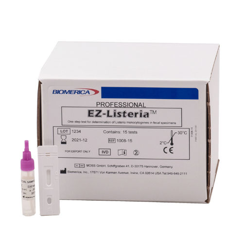 Test rapido del tumore della prostata - EZ-Listeria™ - BIOMERICA  - di oncologia / PSA / della Lysteria monocytogenes