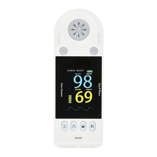 Pulsossimetro comodino - Oxy9Wave - Bionet   - medico / a batteria / USB