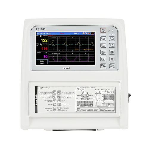 Monitor fetale FHR - FC1400 - Bionet   - gemellare / TOCO / con touch screen