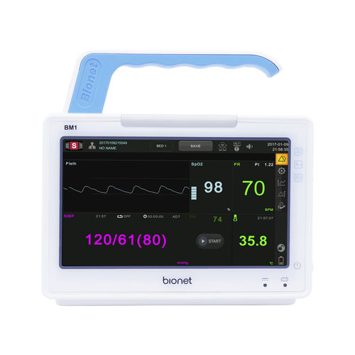 Monitor portatile per paziente - BM1 - Bionet   - compatto / comodino / ECG