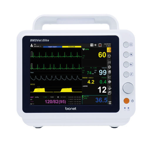 Monitor multiparametrico portatile - BM3VET Elite - Bionet   - compatto / comodino / ECG