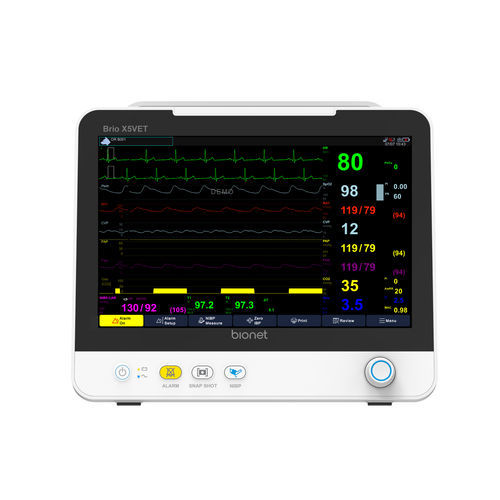 Monitor paziente veterinario - Brio X5VET  - Bionet   - portatile / compatto / comodino