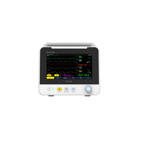 Monitor multiparametrico portatile - Brio X30  - Bionet   - compatto / comodino / ECG