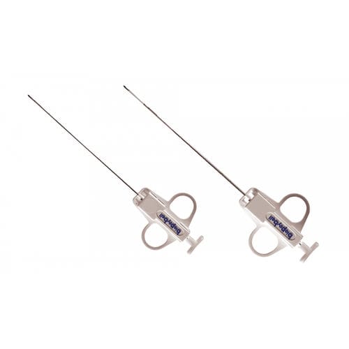 Ago per biopsia - SPEEDYBELL DOPPIA CORSA™ - BPB Medica - Biopsybell - ecogenico / semiautomatico / 18G