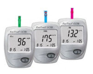 Lettore di strisce analitiche multiparametrico - EasyTouch® GCHb - Bioptik Technology - del colesterolo / di glucosio