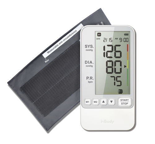 Sfigmomanometro elettronico oscillometrico - BP170(B) - InBody - automatico / a batteria ricaricabile / con bracciale adulti