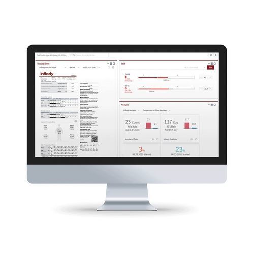 Sistema di gestione di dati - LookinBody120 - InBody - medico / basato sul web / per tablet PC