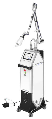 Laser per ringiovanimento cutaneo - FIRE-XEL - BISON Medical   - per trattamento dell'acne / CO2 / su carrello