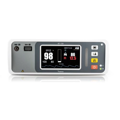 Monitor di segni vitali portatile - BT-720 - BISTOS   - PNI / SpO2 / per terapia intensiva