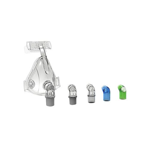 Maschera di ventilazione facciale - F3 - BMC Medical - CPAP / per terapia CPAP / trasparente