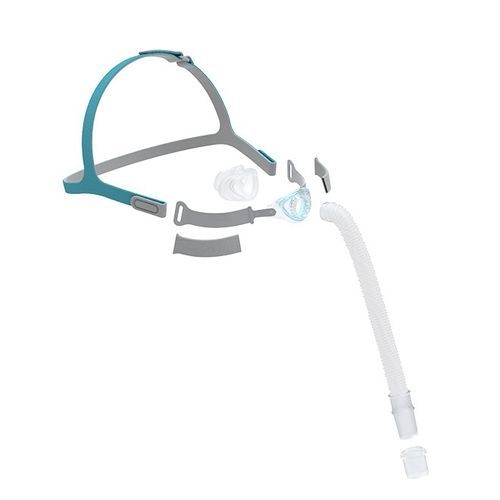Maschera di ventilazione intranasale - P6 - BMC Medical - trasparente / regolabile