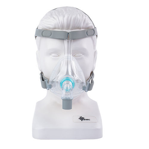 Maschera di ventilazione non invasiva - F5+ - BMC Medical - per terapia CPAP / trasparente / regolabile
