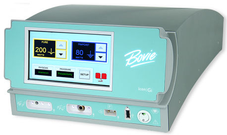 Elettrobisturi per taglio bipolare - ICON GI™ - Bovie Medical - per coagulazione bipolare / a radiofrequenza / con touch screen