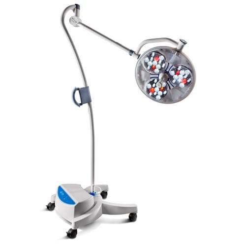 Lampada scialitica mobile - Astramax - Brandon Medical - LED / con pannello di controllo
