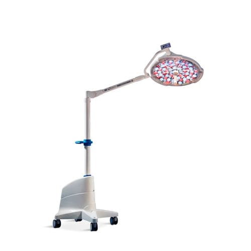 Lampada scialitica mobile - Quasar® eLite - Brandon Medical - LED / con videocamera / con pannello di controllo