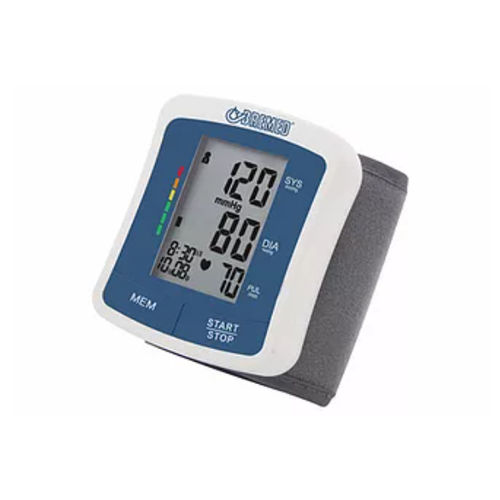 Sfigmomanometro elettronico automatico - BD555 - Bremed  - per polso / con bracciale integrato / 2x60