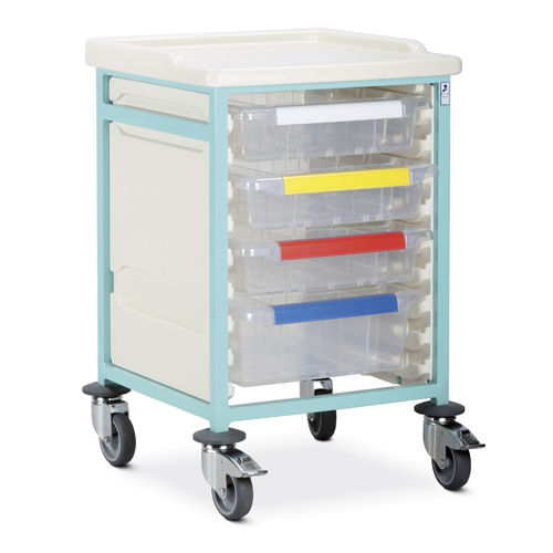Carrello medico - CTM1/08 series - Bristol Maid Hospital Metalcraft - per uso generale / per apparecchio / multifunzione