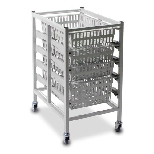 Carrello medico - 4A1DSTM - Bristol Maid Hospital Metalcraft - per uso generale / di trasporto / in acciaio inossidabile