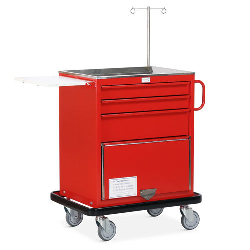 Carrello medico - WT250 - Bristol Maid Hospital Metalcraft - di emergenza / per chirurgia / per uso generale