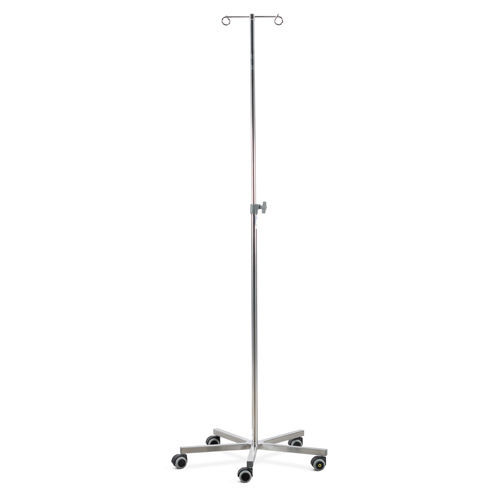 Asta portaflebo con rotelle - DPWS series - Bristol Maid Hospital Metalcraft - 4 ganci / 2 ganci / ad altezza regolabile