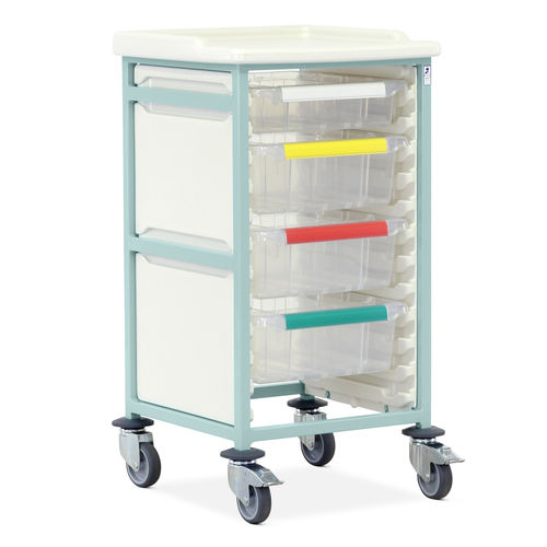 Carrello medico - CTM1/10/1S3D - Bristol Maid Hospital Metalcraft - per uso generale / per strumenti / per apparecchio