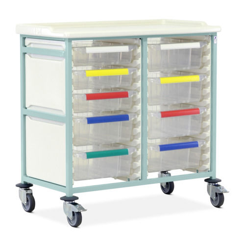 Carrello medico - CTM2/10/3S6D - Bristol Maid Hospital Metalcraft - per uso generale / per strumenti / per apparecchio