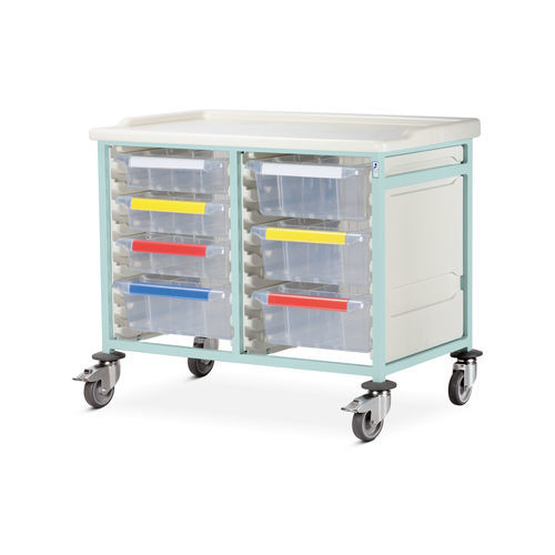 Carrello ospedaliero - CTM2/08 series - Bristol Maid Hospital Metalcraft - per uso generale / di pulizia / in acciaio inossidabile