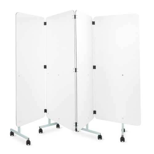 Paravento medicale mobile - MS/S4 - Bristol Maid Hospital Metalcraft - pieghevole / 4 pannelli / di camera d'ospedale