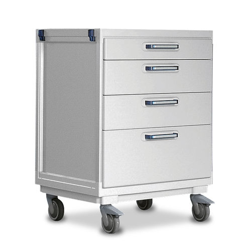 Carrello medico - 4B1TD9/A - Bristol Maid Hospital Metalcraft - di stoccaggio / per coltura cellulare / con cassetti