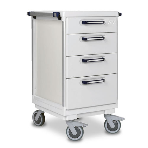 Carrello medico - 4D1TD09/A - Bristol Maid Hospital Metalcraft - di stoccaggio / per coltura cellulare / con cestello