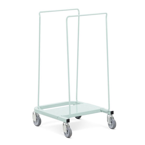 Carrello portabiancheria per sacchi puliti - WT/9/MS - Bristol Maid Hospital Metalcraft - ospedaliero / di pulizia / 1 sacco