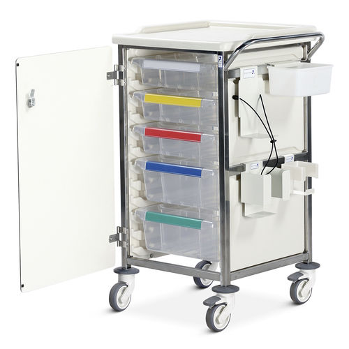 Carrello medico - CTPHLES1/10/3S2D  - Bristol Maid Hospital Metalcraft - per uso generale / per prelievo di sangue / di stoccaggio