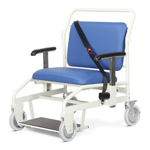 Sedia portantina da interno - G/500/RS/VBB	 - Bristol Maid Hospital Metalcraft - per esterni / impilabile / bariatrica