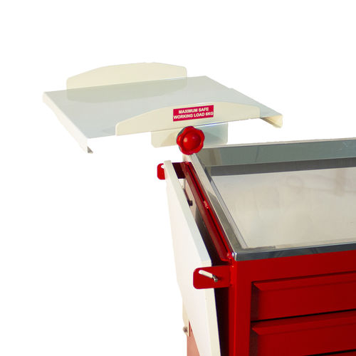 Vassoio medico - WT/DEFIB - Bristol Maid Hospital Metalcraft - per carrello