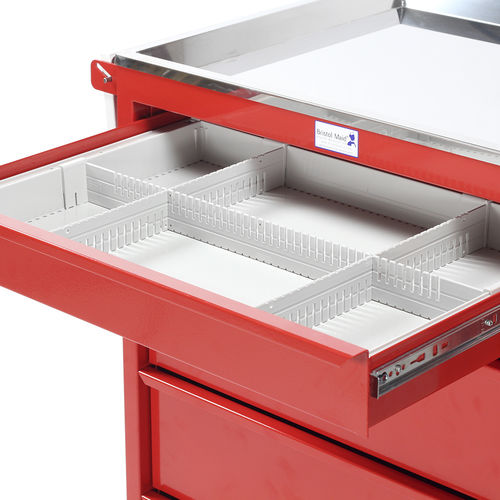 Cassetto medico - WT/DT  - Bristol Maid Hospital Metalcraft - per carrello / in plastica