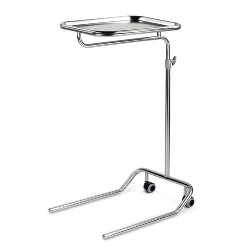 Tavolo portastrumenti in plastica - SS/22/1 - Bristol Maid Hospital Metalcraft - in acciaio inossidabile / manuel