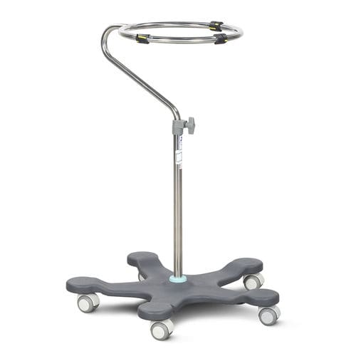 Porta-catino con rotelle - BO/P/VS/SP  - Bristol Maid Hospital Metalcraft - in acciaio inossidabile